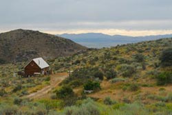 Ruby Mountain wilderness cabin